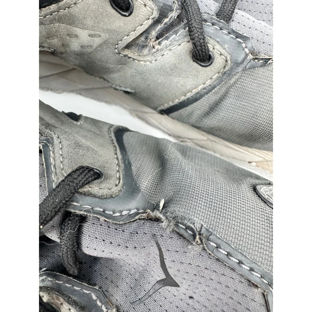 Hoka Anacapa Mid GTX Men 14 Grey Gore-Tex Hiking Boots Waterproof Vibram